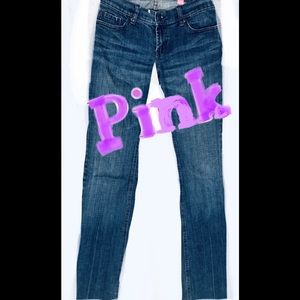 Ladies pink jeans